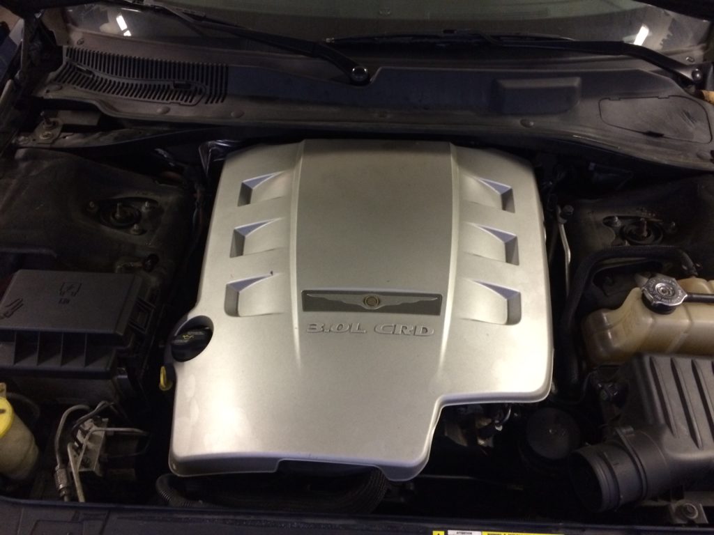 Oprava sání Chrysler 300C